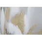 OBRAZ NA PŁÓTNIE WHITE/GOLD FLOWER 80X3,7X100 cm
